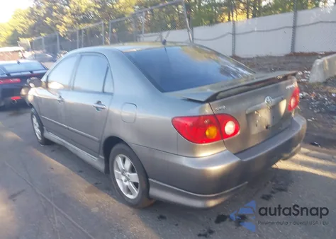 2004 Toyota Corolla S from USA, damaged, VIN 2T1BR32E54C286707